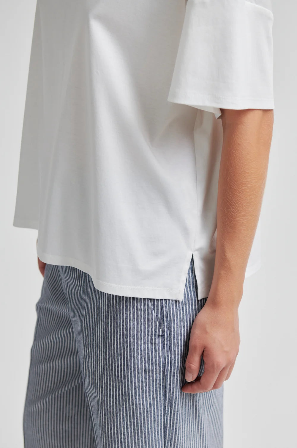 SECOND FEMALE - GHITA NEW TEE WHITE