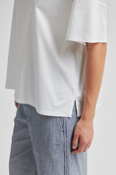 SECOND FEMALE - GHITA NEW TEE WHITE