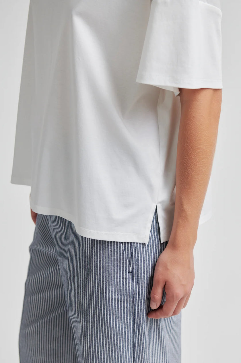 SECOND FEMALE - GHITA NEW TEE WHITE
