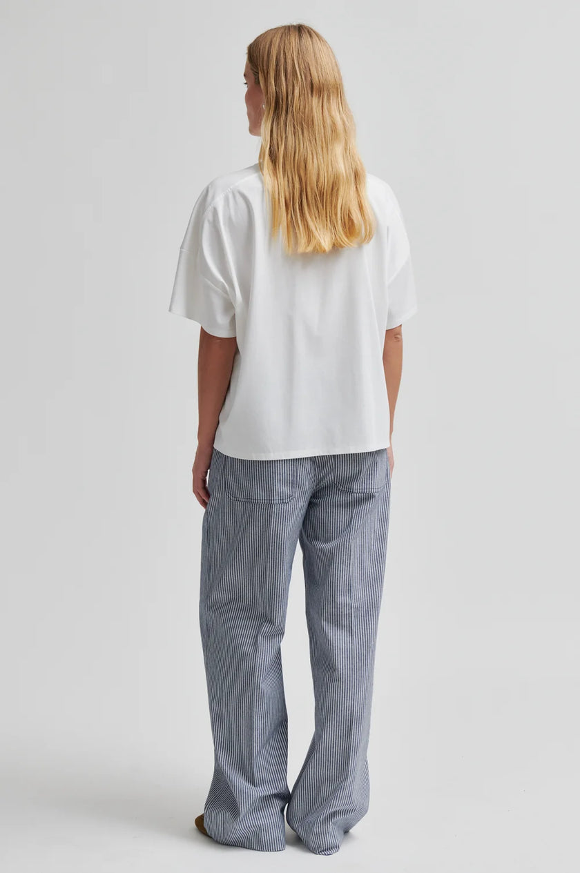 SECOND FEMALE - GHITA NEW TEE WHITE