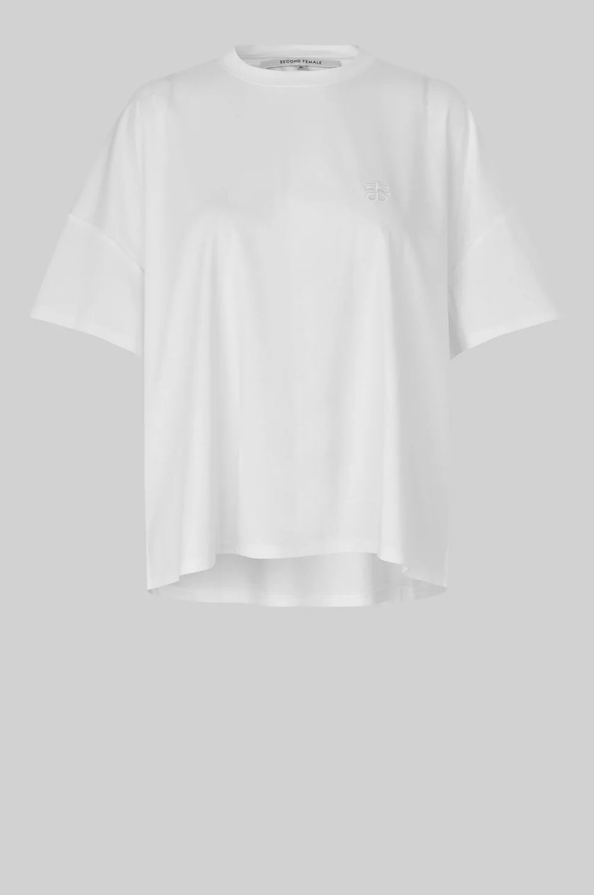 SECOND FEMALE - GHITA NEW TEE WHITE