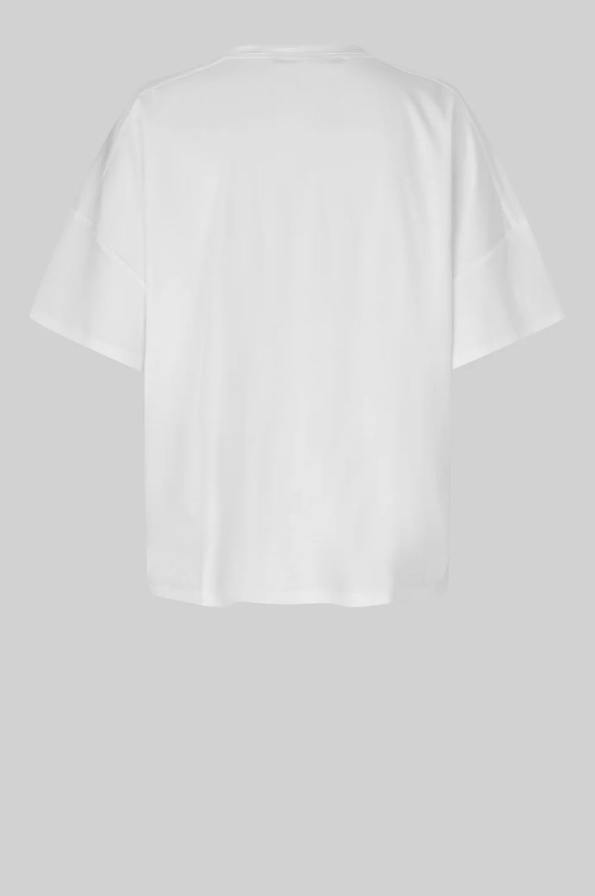 SECOND FEMALE - GHITA NEW TEE WHITE