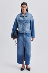 Second Female Kylie Skirt - Denim Blue