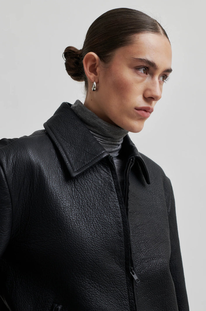 Second Female Orleans Leather Jacket