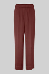 Second Female Livo Silky Pant - Chocolate