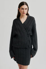 Second Female Casabel Cable Knit Cardigan