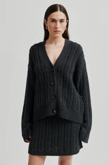 Second Female Casabel Cable Knit Cardigan
