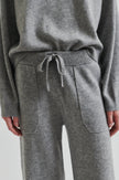 Second Female Lounge Knit Pant - Grey Melange
