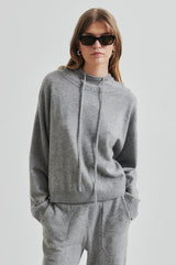 Second Female Lounge Knit Pant - Grey Melange