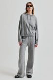 Second Female Lounge Knit Pant - Grey Melange