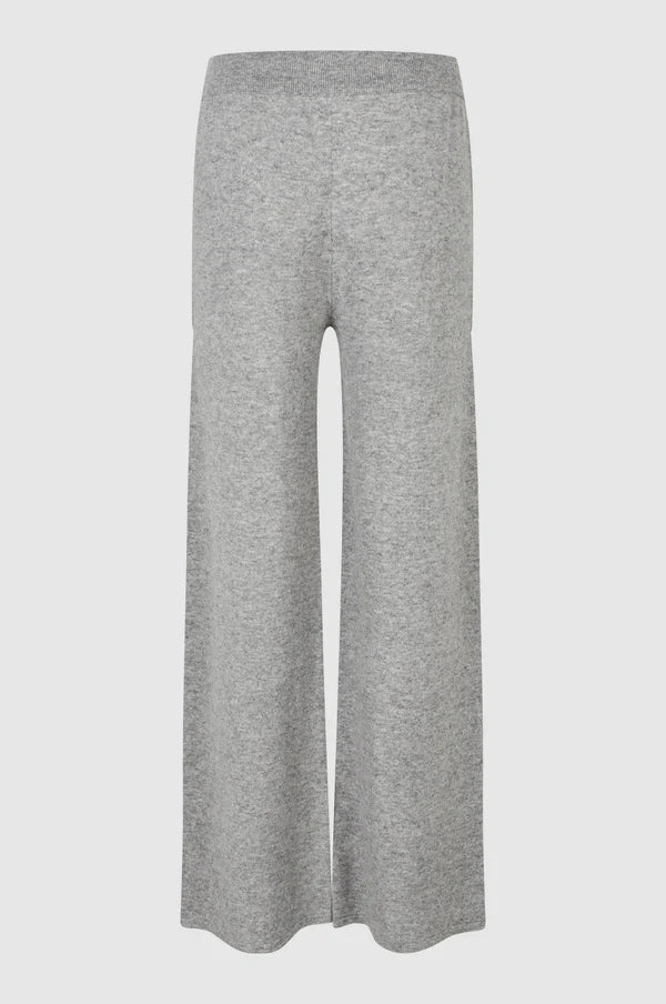 Second Female Lounge Knit Pant - Grey Melange