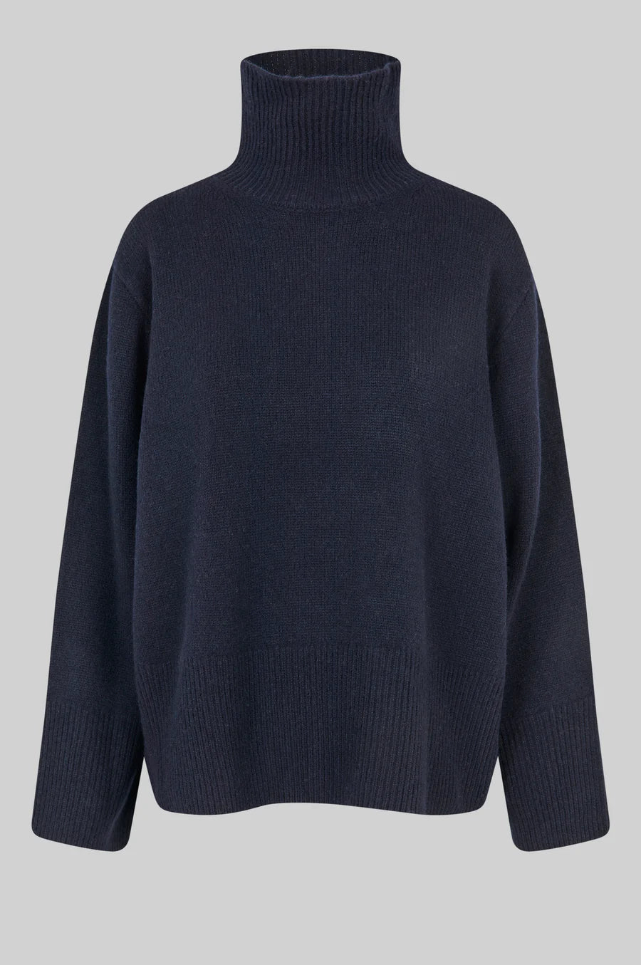 Second Female Alpha T-Neck Knit - Night Sky