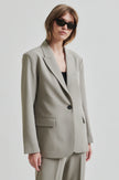 Second Female Evie Fitted Blazer - Elephant