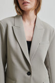 Second Female Evie Fitted Blazer - Elephant