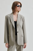 Second Female Evie Fitted Blazer - Elephant
