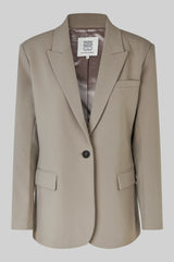 Second Female Evie Fitted Blazer - Elephant