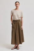 SECOND FEMALE - PEONY O-NECK NEW TEE TAUPE