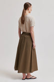 SECOND FEMALE - PEONY O-NECK NEW TEE TAUPE