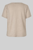 SECOND FEMALE - PEONY O-NECK NEW TEE TAUPE