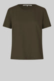 Second Female - Peony O-Neck New Tee - Canteen