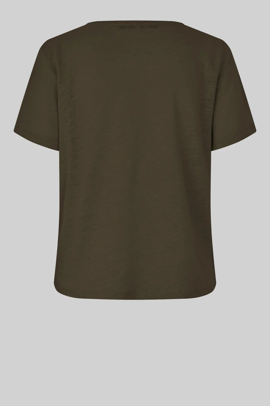 Second Female - Peony O-Neck New Tee - Canteen