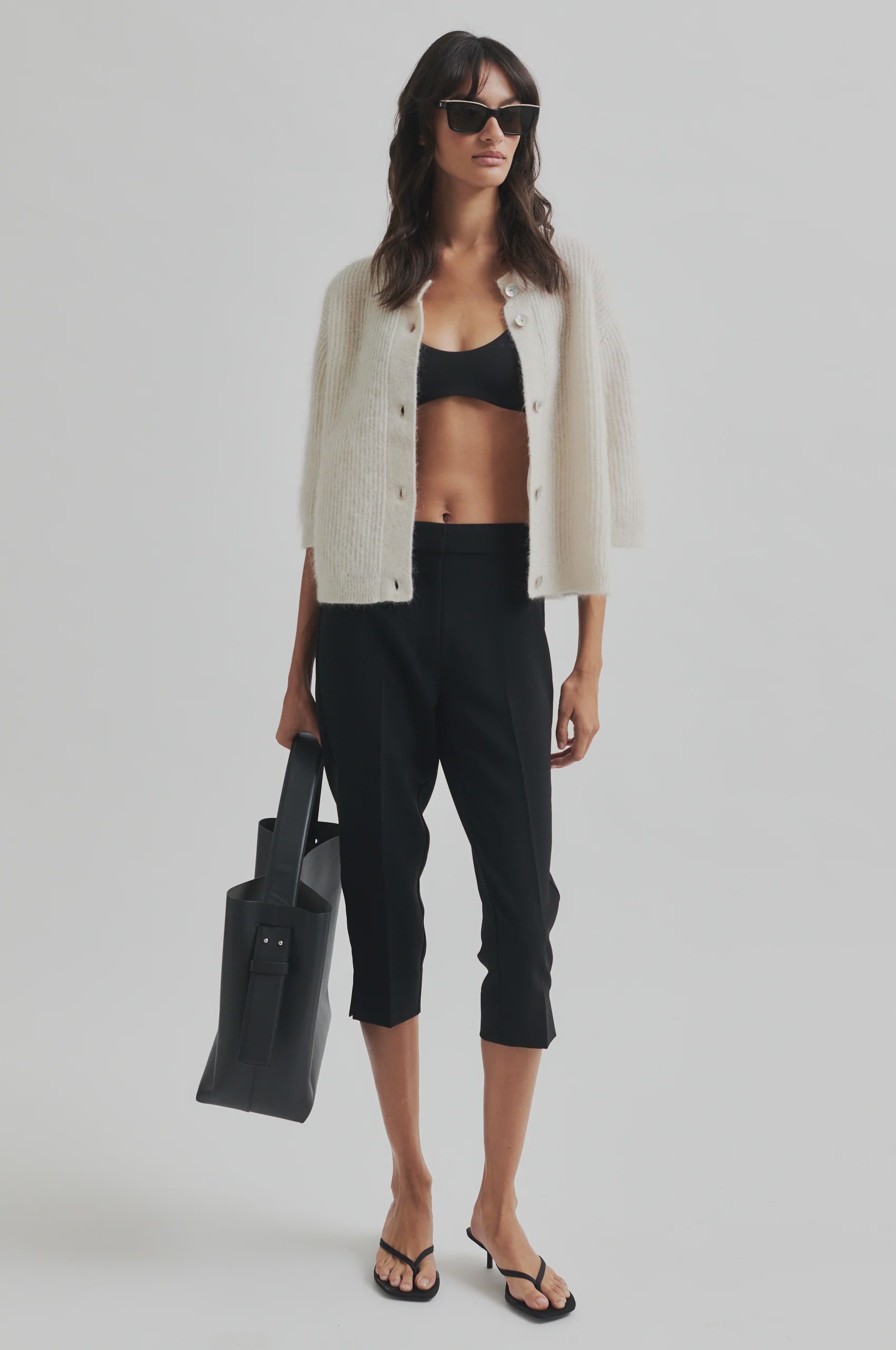 Second Female Capris Pant - Black