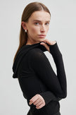 Second Female Callis Merino Hoodie - Black