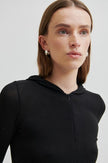 Second Female Callis Merino Hoodie - Black