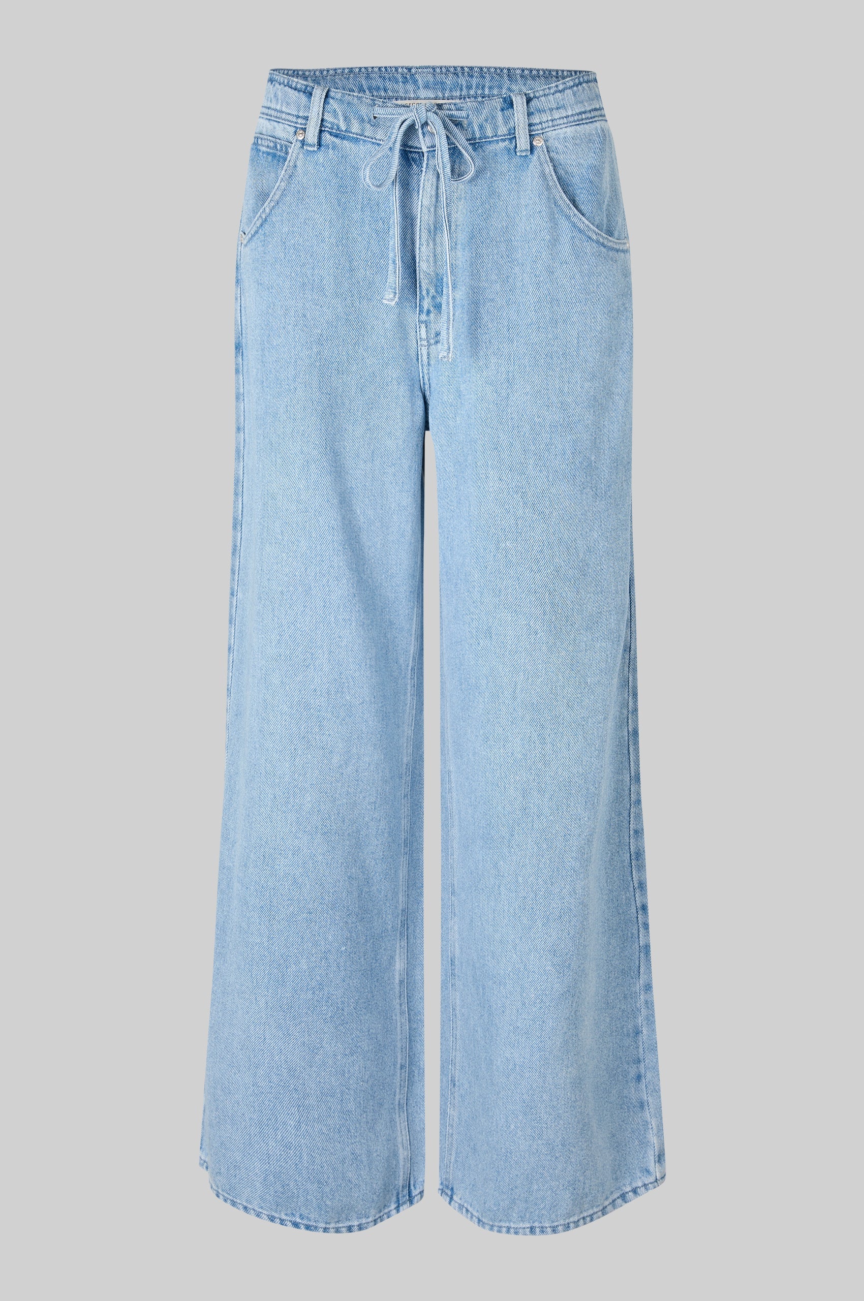Second Female Irvine Tie Front Jean - Blue