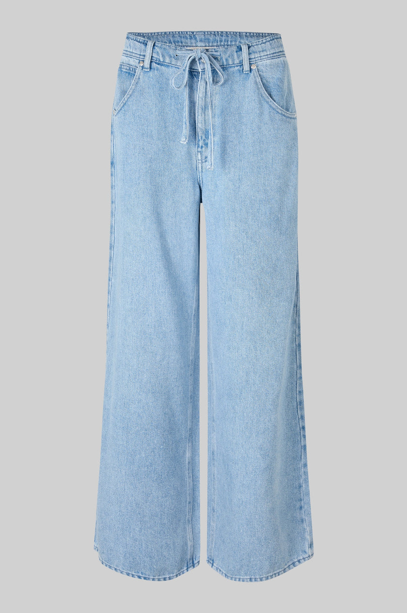 Second Female Irvine Tie Front Jean - Blue
