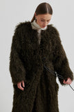 Second Female Ophie Fluffy Coat - Delicioso