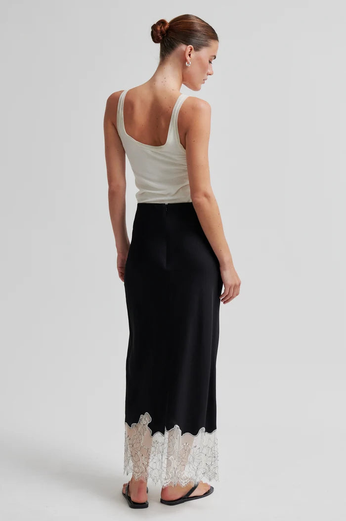 SECOND FEMALE - WILA SKIRT BLACK