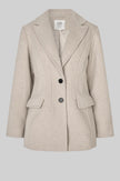 Second Female Mood Blazer - Beige Melange