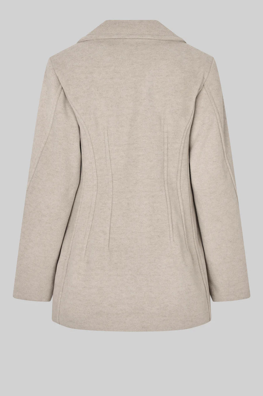 Second Female Mood Blazer - Beige Melange