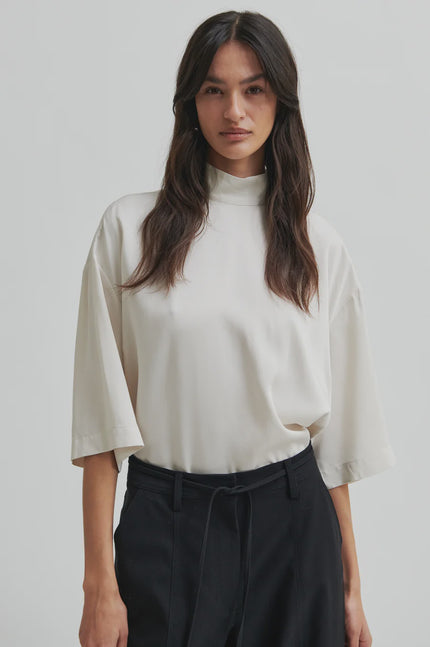 Second Female Twist High Neck Tee