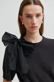Second Female Leara Knit Tee with Bow Detail