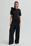 Second Female Leara Knit Tee with Bow Detail