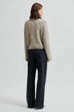 Second Female Karla  Fluffy Cardigan - Pumice Stone