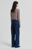 Second Female Columbo Denim Jeans - Dark Blue Denim