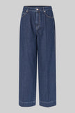 Second Female Columbo Denim Jeans - Dark Blue Denim
