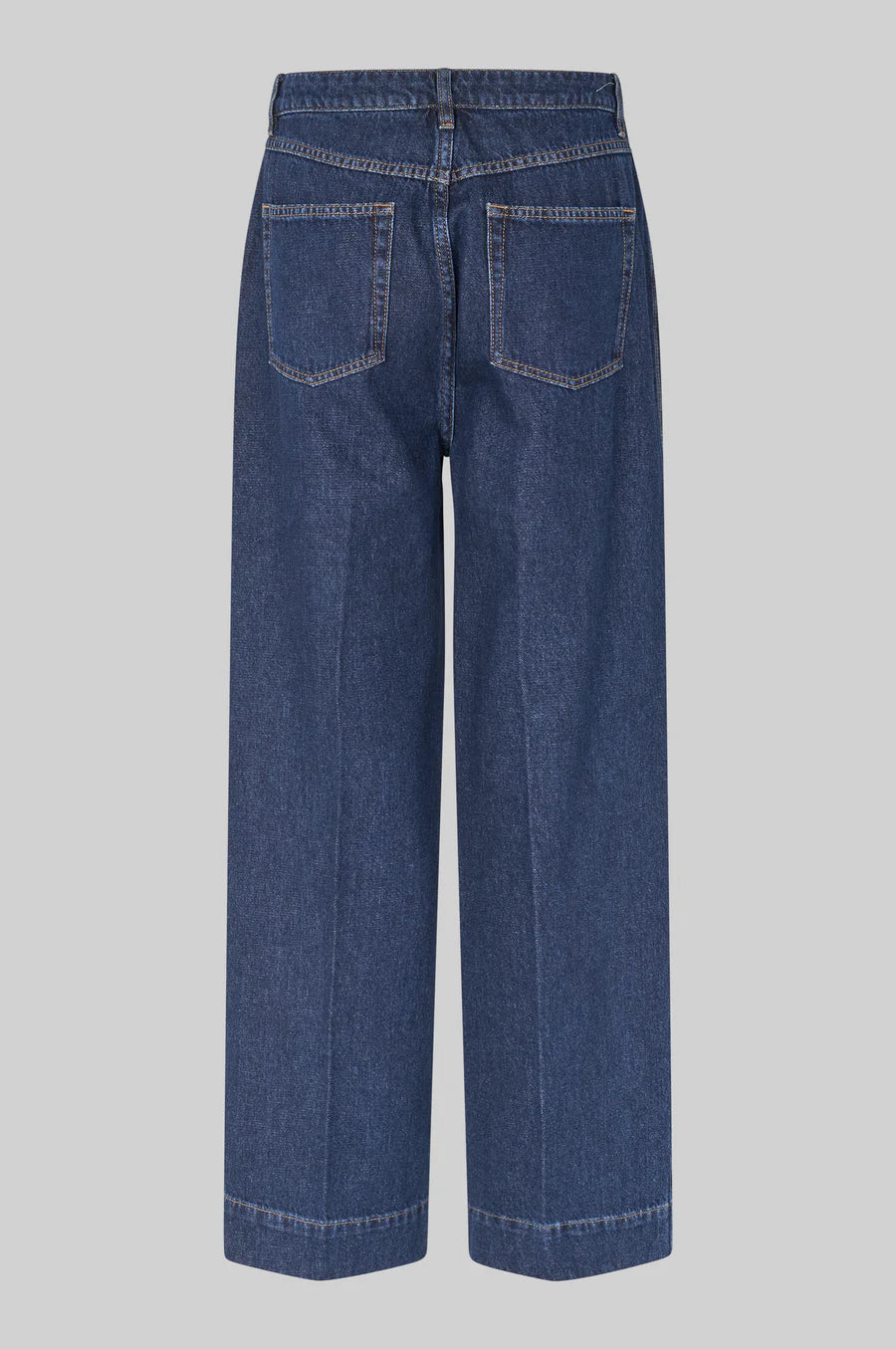 Second Female Columbo Denim Jeans - Dark Blue Denim