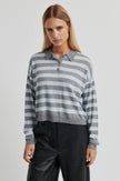 Second Female Miley Knit - Blue Stripe
