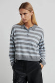 Second Female Miley Knit - Blue Stripe