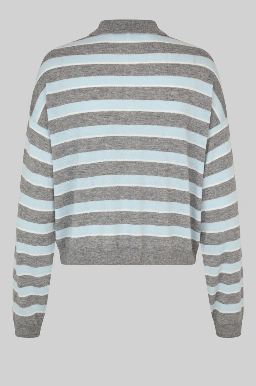Second Female Miley Knit - Blue Stripe