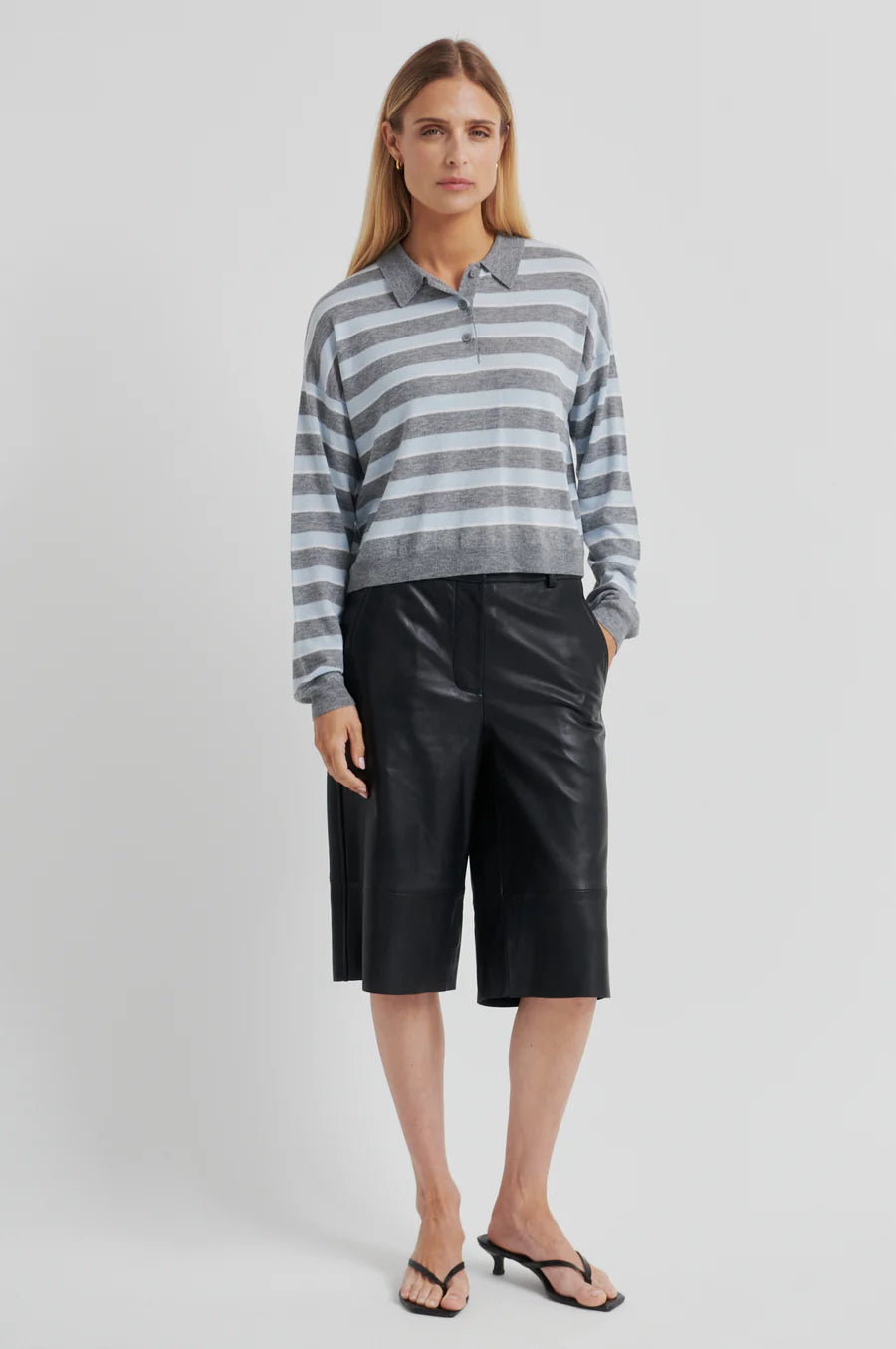 Second Female Miley Knit - Blue Stripe