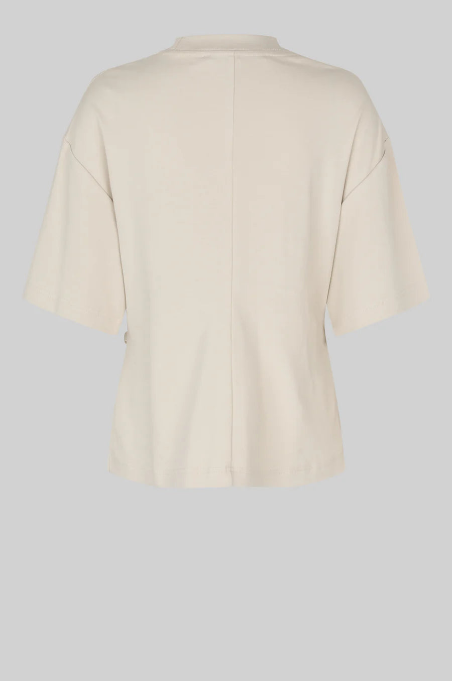 Second Female Enora Brooch Tee - Soft Beige