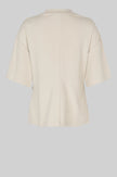 Second Female Enora Brooch Tee - Soft Beige