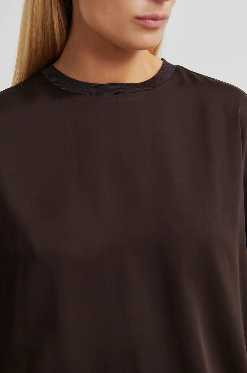 Second Female Samantha Blouse - Chocolate