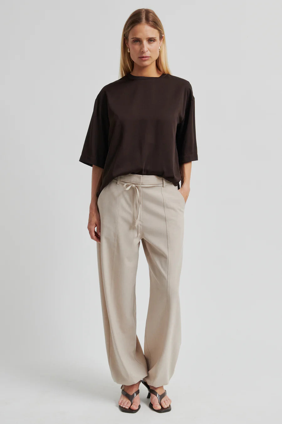 Second Female Samantha Blouse - Chocolate