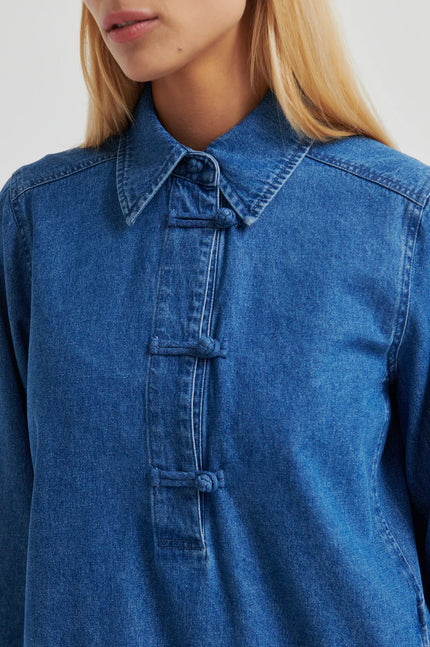 Second Female Cornelia Denim Dress